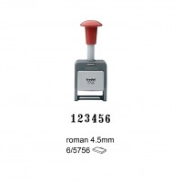 Auto Numbering Machine 5746/P, roman 4.5mm